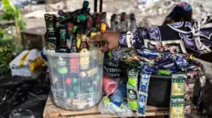 Ọti inu ike ati pẹlẹbẹ
