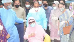 মুক্তি পাওয়ার পর খালেদা জিয়া