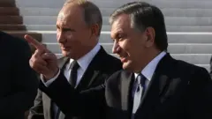 Путин ва Мирзиёев