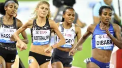 Ganzabeen [mirga] bara 2015 fageenya 1,500m rikardii adunyaa galmeesifte.