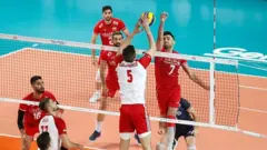 ایران مرحله نهایی لیگ والیبال ملل را باشکست آغاز کرد