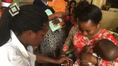 Measles vaccination