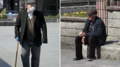 İstanbul'da sokağa çıkan iki yaşlı