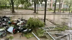 颱風「貝碧嘉」登陸上海半日 市民中秋假期的避風經歷