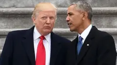 Trump na Obama