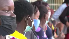 People waiting for treatment