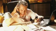 a man at work