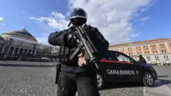 Боец спецподразделения карабинеров