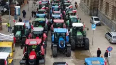 В апреле польские фермеры проводили акции протеста против поставок украинского зерна