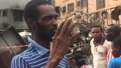 Victim of di building collapse