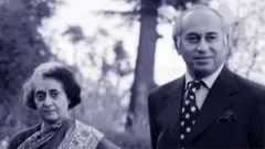 इंदिरा और भुट्टो