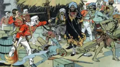 দিল্লিতে ব্রিটিশ বাহিনীর সঙ্গে ভারতীয় সিপাহীদের সরাসরি যুদ্ধ