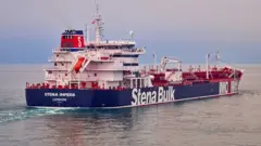 Imagen del tanquero británico Stena Impero