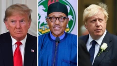 Trump da Buhari da Boris Johnson
