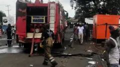 Emergency services bin dey ground since Friday night