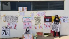 Protesto pela democracia