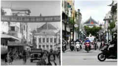 Hình ảnh trung tâm Hà Nội 1976 và 2020