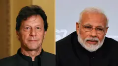 مودي او عمران خان