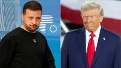 Зеленский менен Трамп