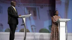 Rigathi Gachagua (ibumoso) na Martha Karua 