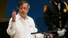 Gustavo Petro, durante su visita a Nueva York el pasado mes de septiembre.