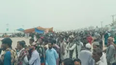 بلوڅانو همغږ‍ۍ کمېټې احتجاجي پرلت د بلوچستان په ساحلي ګوادر ښارګوټي کې روان دی.