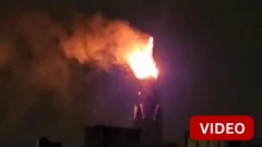 புத்தாண்டு கொண்டாட்டத்தின்போது தேவாலயத்தில் தீ விபத்து