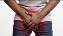 Man in pains