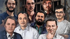 Азербайжанда Toplum каналынын тогуз журналисти 12 жылдан 15 жылга чейин эркинен ажыратылды