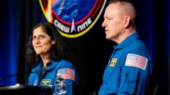 இந்தியாவுக்கு வரவுள்ளார் சுனிதா வில்லியம்ஸ், புட்ச் வில்மோர், 