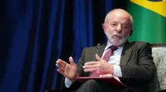 O presidente Luiz Inácio Lula da Silva