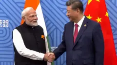 प्रधानमंत्री नरेंद्र मोदी और चीन के राष्ट्रपति शी जिनपिंग