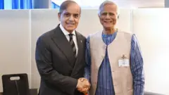 భారత్- పాకిస్తాన్, బంగ్లాదేశ్, ముహమ్మద్ యూనస్, షాబాజ్ షరీఫ్