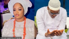Aworan olori tẹlẹ;Naomi Silekunola ati Hamzat Oriyomi