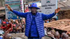 Raila Odinga mu gikorwa co kwiyamamaza mu mwaka uheze