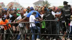 Abantu bari mu gitaramo muri DR Congo bacunzwe na polisi