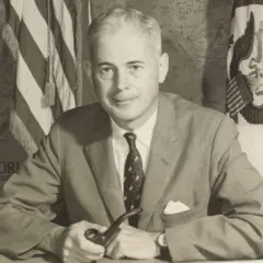 Embaixador dos EUA no Brasil Abraham Lincoln Gordon