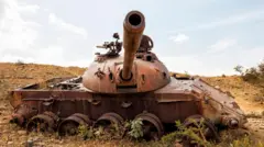 Taankii yeroo waraana Tigaay hojiin ala ta'e