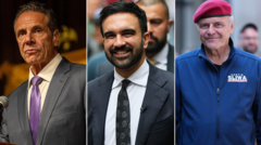 New York'ta milyonlarca kişi belediye başkanlığı seçimi için sandık başında