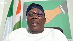 Oludije sipo gomina ipinlẹ Osun lasiko itakurọsọ BBC Yoruba