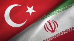 İran Türkiye bayrakları