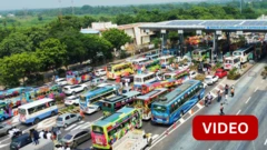 த.வெ.க. மாநாடு: 10 கி.மீ தொலைவுக்கு ஸ்தம்பித்த போக்குவரத்து