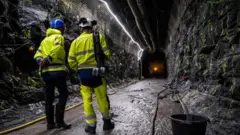 Terowongan penyimpanan limbah bahan bakar nuklir di Onkalo, Finlandia