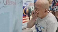 अपने बेटे के लिए संदेश लिखने के बाद रोते हुए ली एरीयू