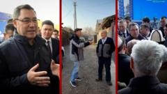 "Свет өчүп жатат". Президентке суроо узаткан аксакалдын үйүнө энергетиктер барды