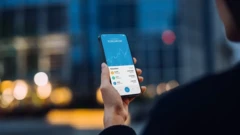 Một người đang kiểm tra ví đầu tư NFT 