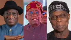Goodluck Jonathan, Tinubu, Obasanjo
