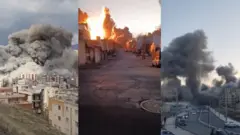 حملات شدید به مناطق مختلف سنندج 