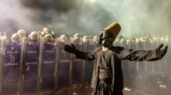 Акции протеста в Турции