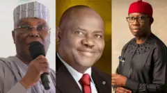 Atiku da Wike da Okowa